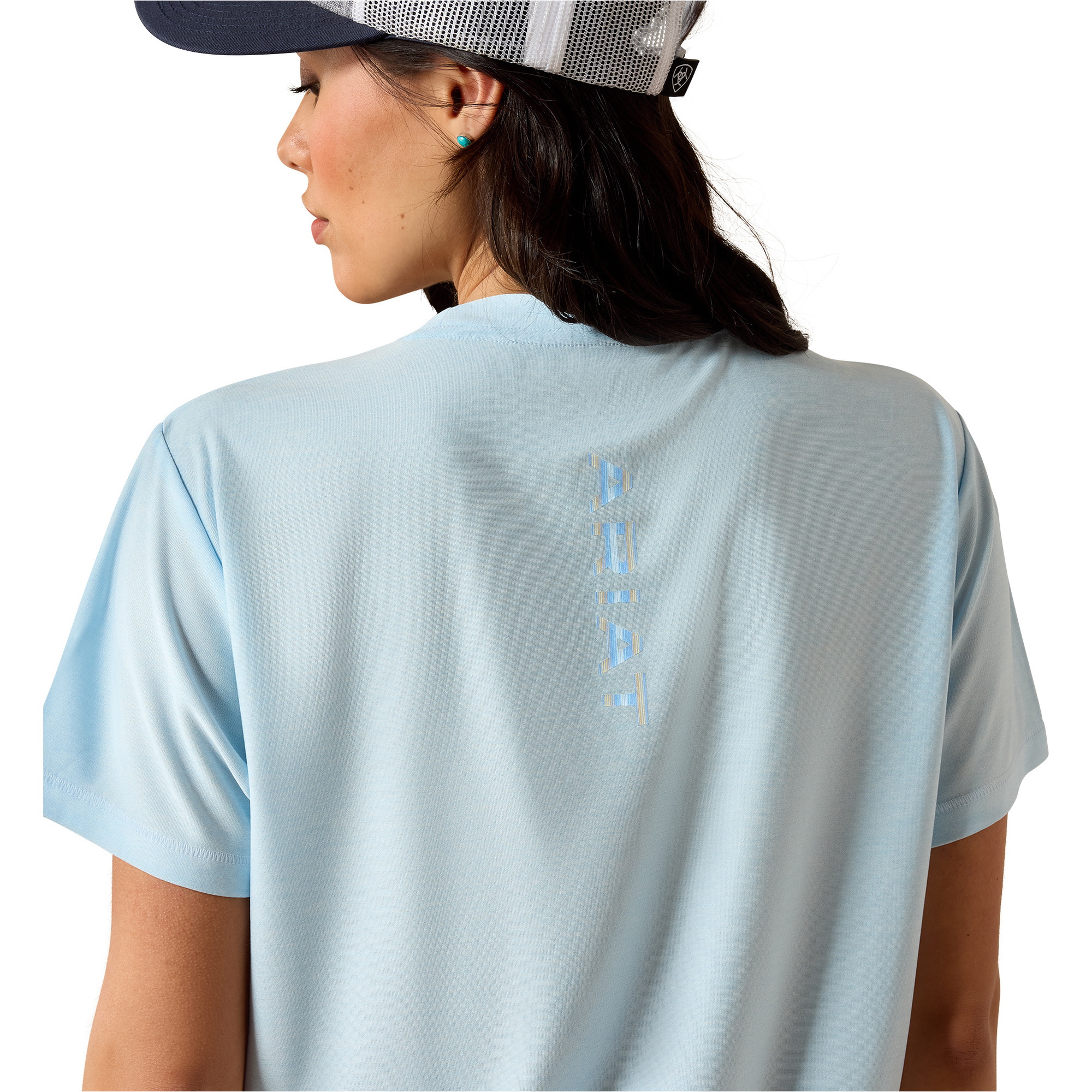 2026 Ariat Femmes Laguna Logo Chemise 10071254 - Nantucket Breeze